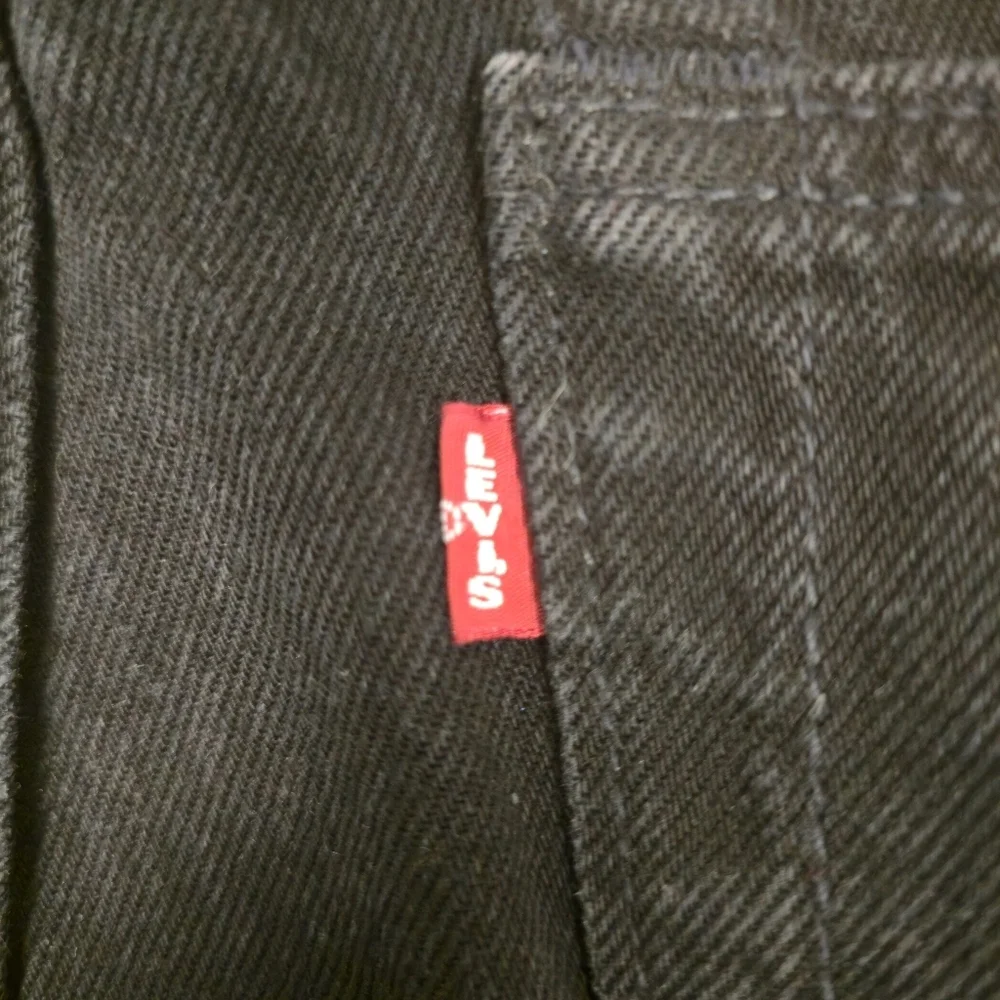 Levi's x Denim Tears 501 DT Plain Black Jeans.